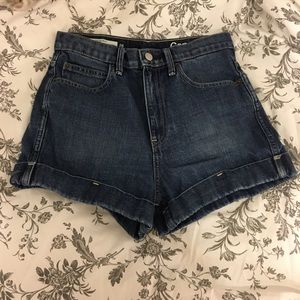 Gap original 1969 high rise shorts